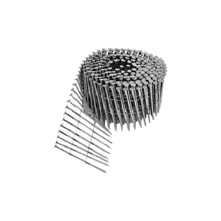 Tool Time 15 deg 11 Gauge Ring Shank Angled Coil Nails, 1.25 in. x 0.09 in. Dia., 1800PK TO2737344